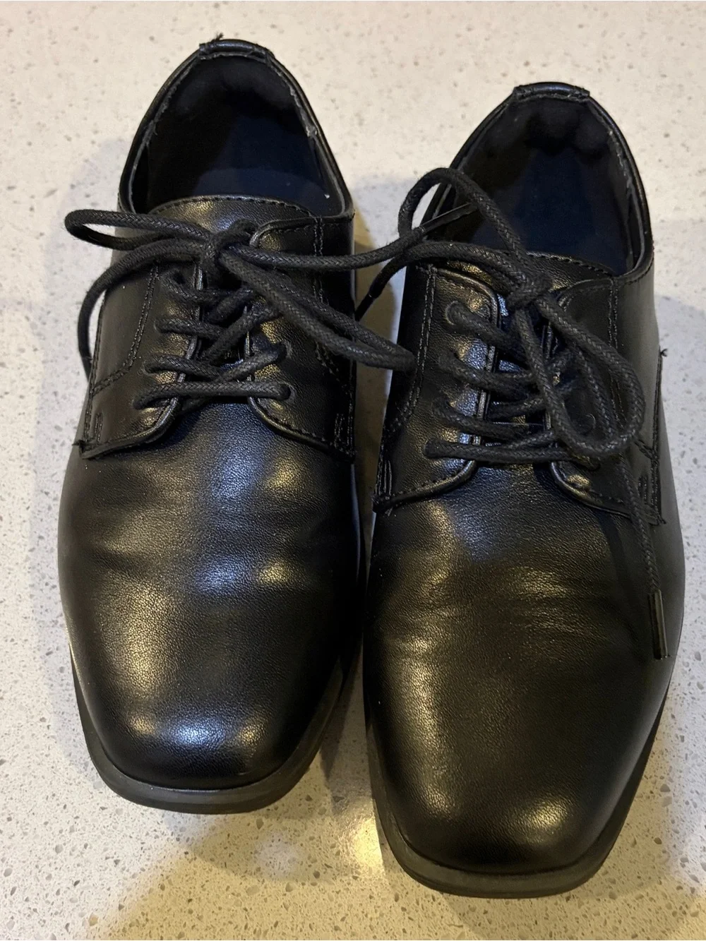 Toddler 10 Nordstrom New Black Lace-Up Dress Shoes